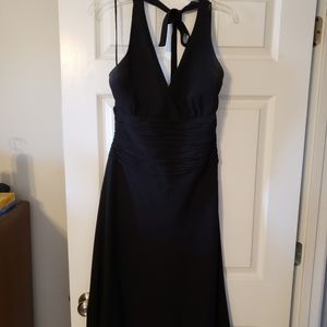Black halter dress. Size 12